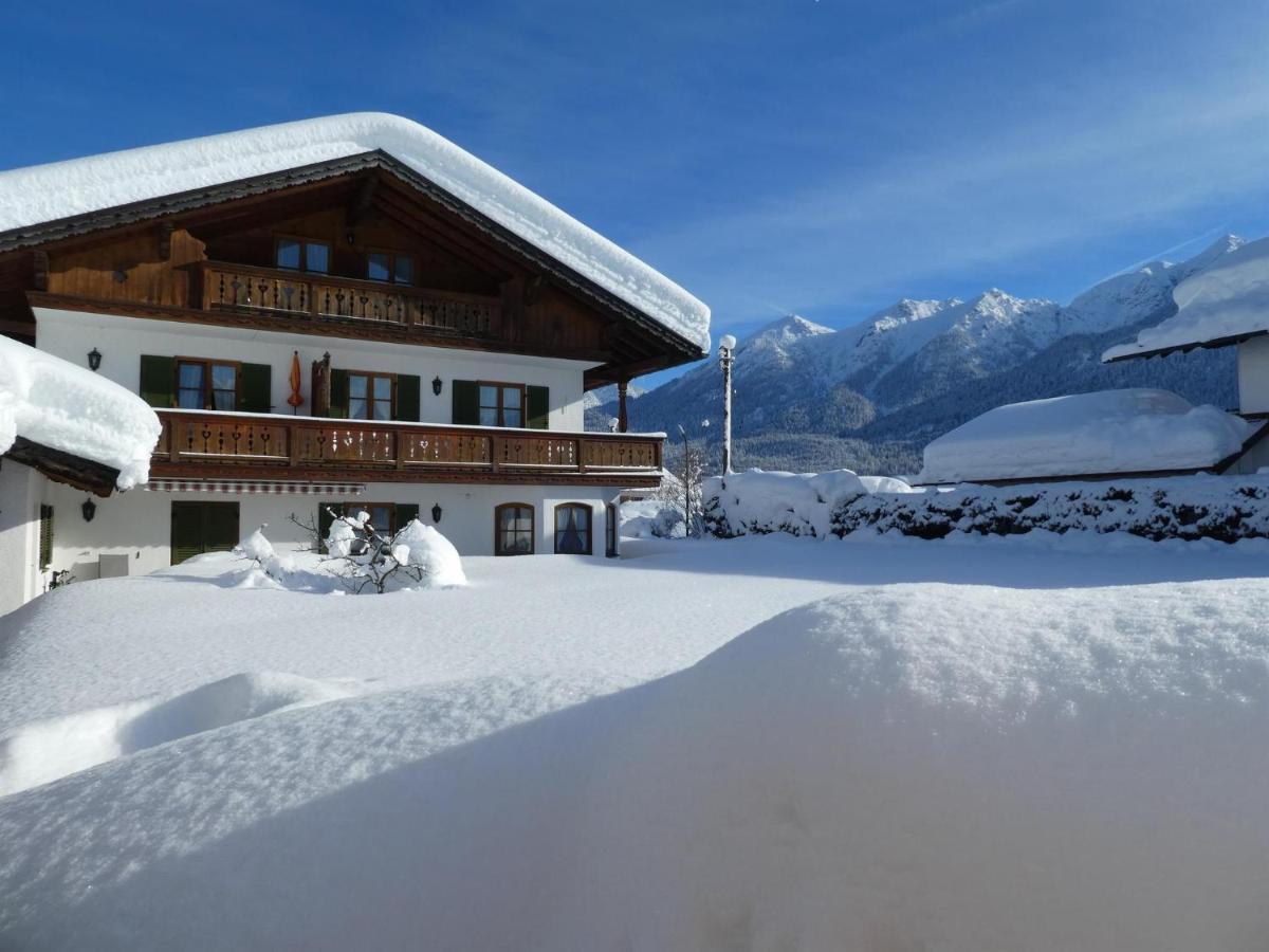 Gaestehaus Bergblick Wallgau Eksteriør billede