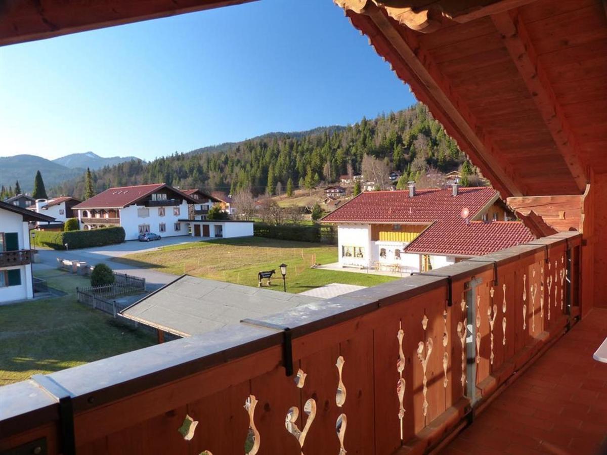 Gaestehaus Bergblick Wallgau Eksteriør billede