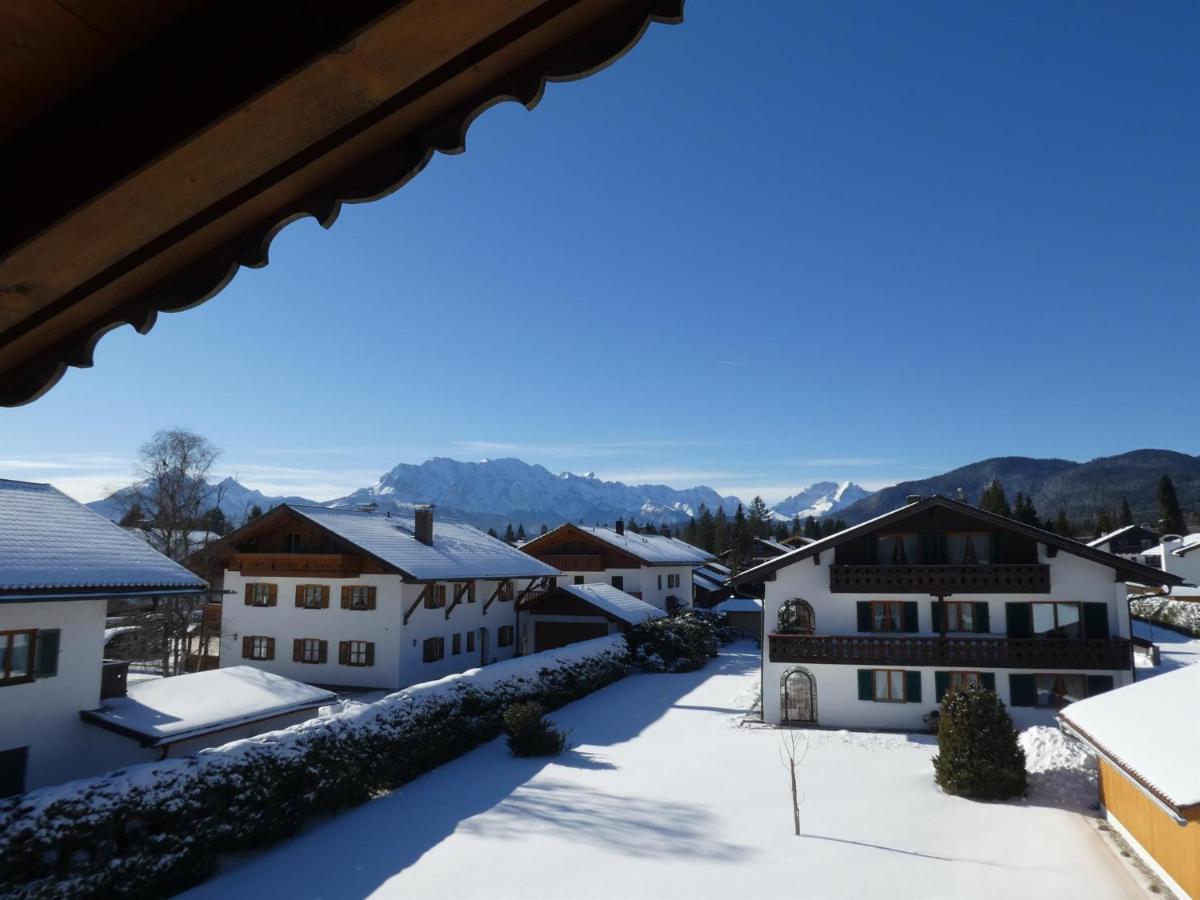 Gaestehaus Bergblick Wallgau Eksteriør billede