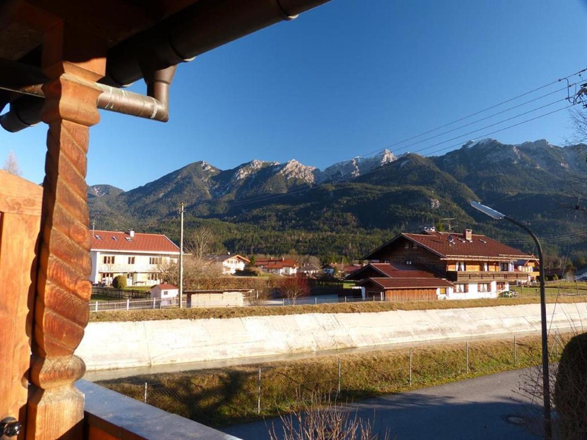Gaestehaus Bergblick Wallgau Eksteriør billede
