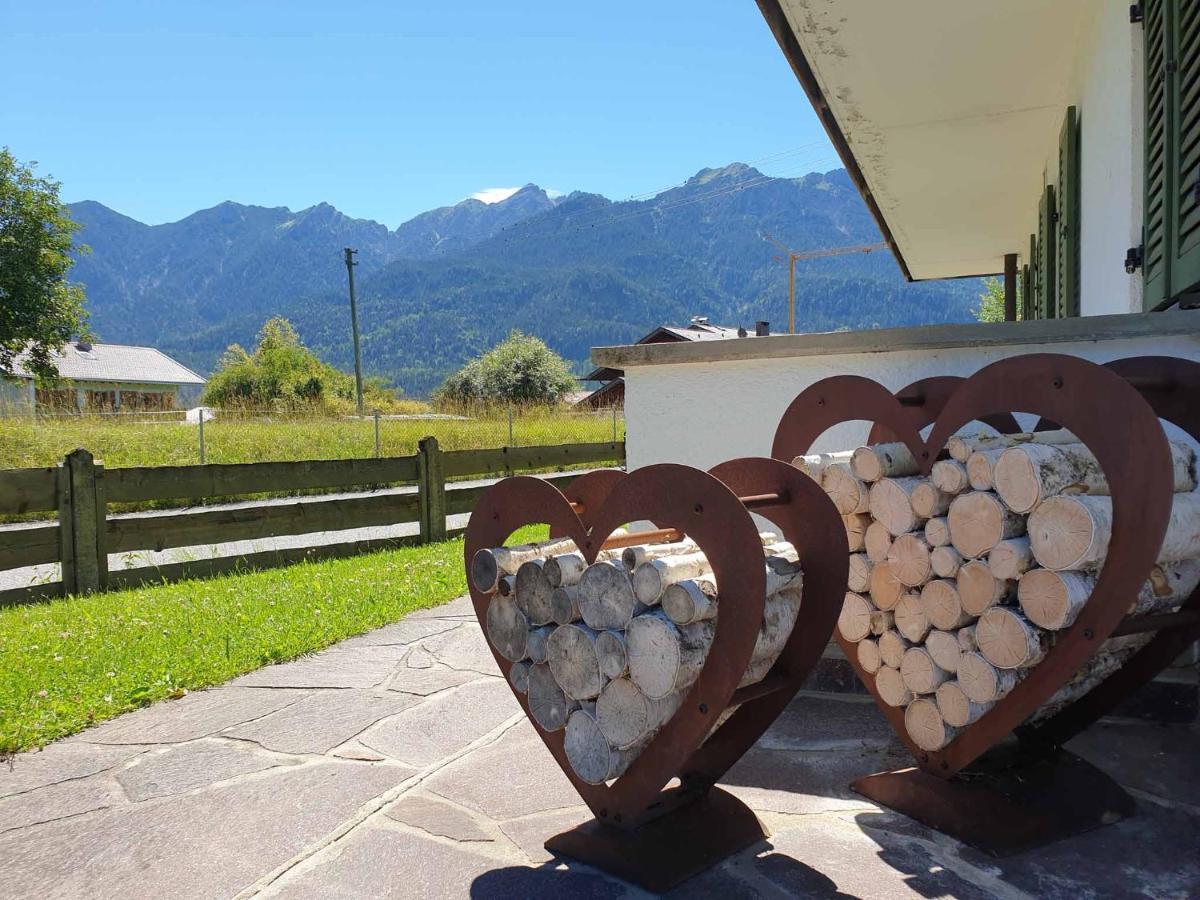 Gaestehaus Bergblick Wallgau Eksteriør billede