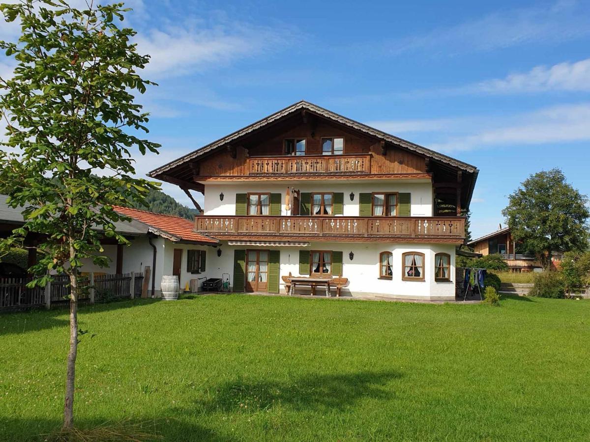 Gaestehaus Bergblick Wallgau Eksteriør billede