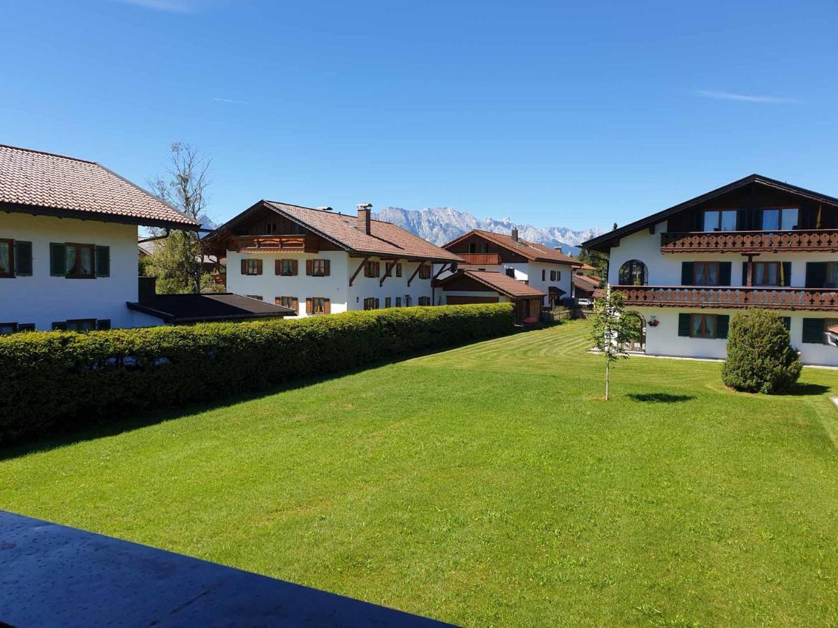 Gaestehaus Bergblick Wallgau Eksteriør billede