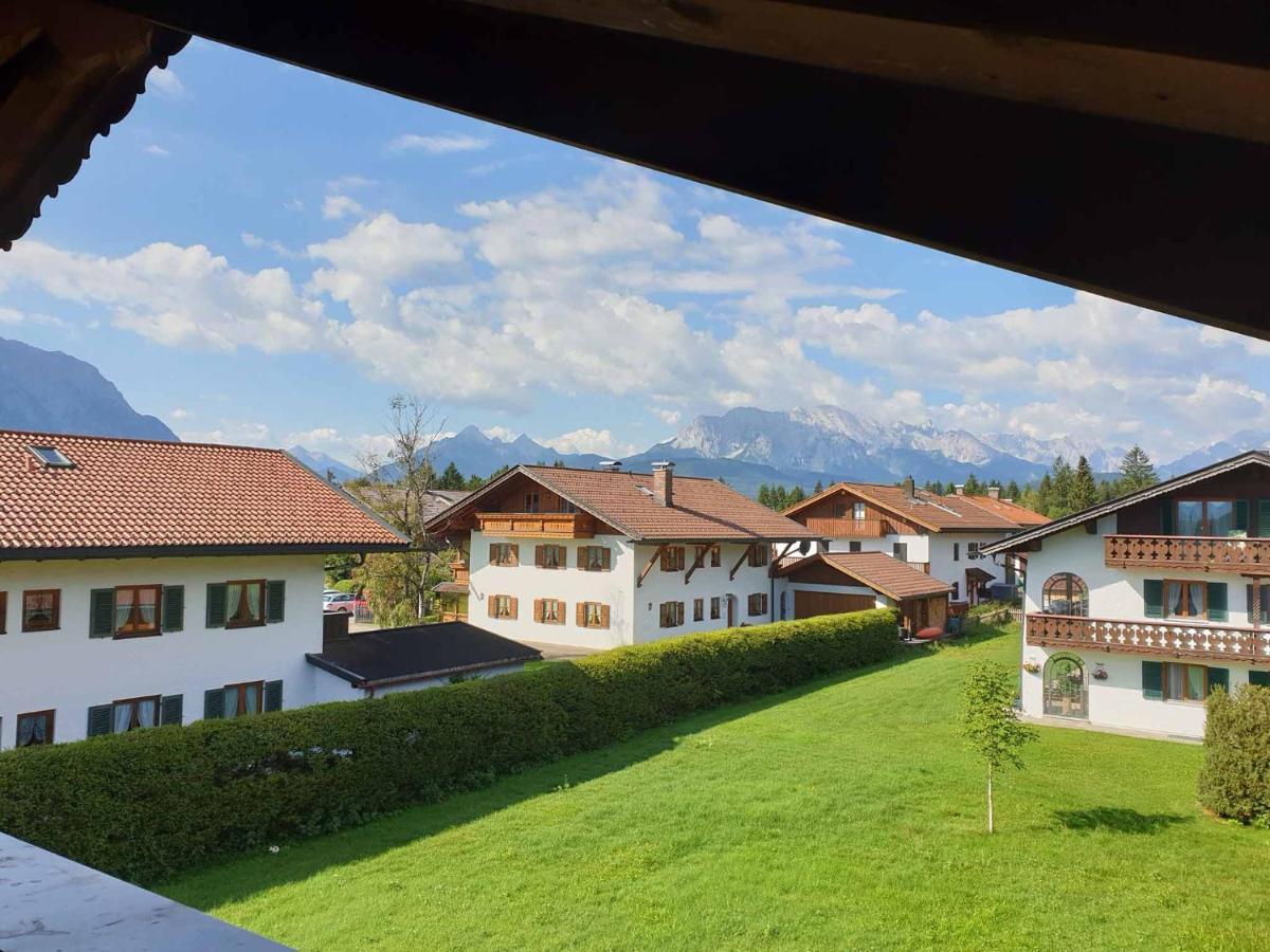 Gaestehaus Bergblick Wallgau Eksteriør billede